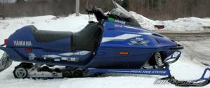 Salah satu jenis Snow Bike, Yamaha V-Max 500 cc